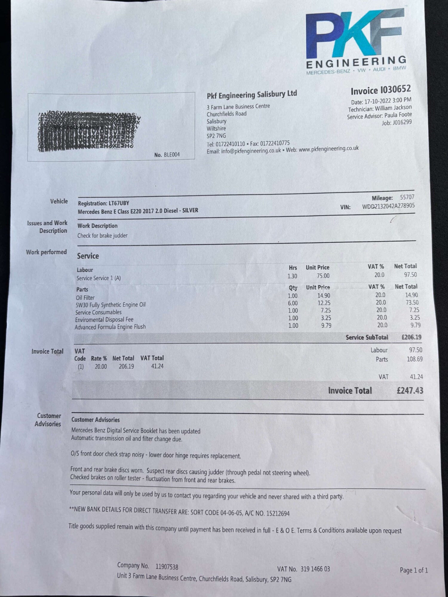 Used Mercedes-Benz E Class 2017 for sale - 77476417: Photo 74