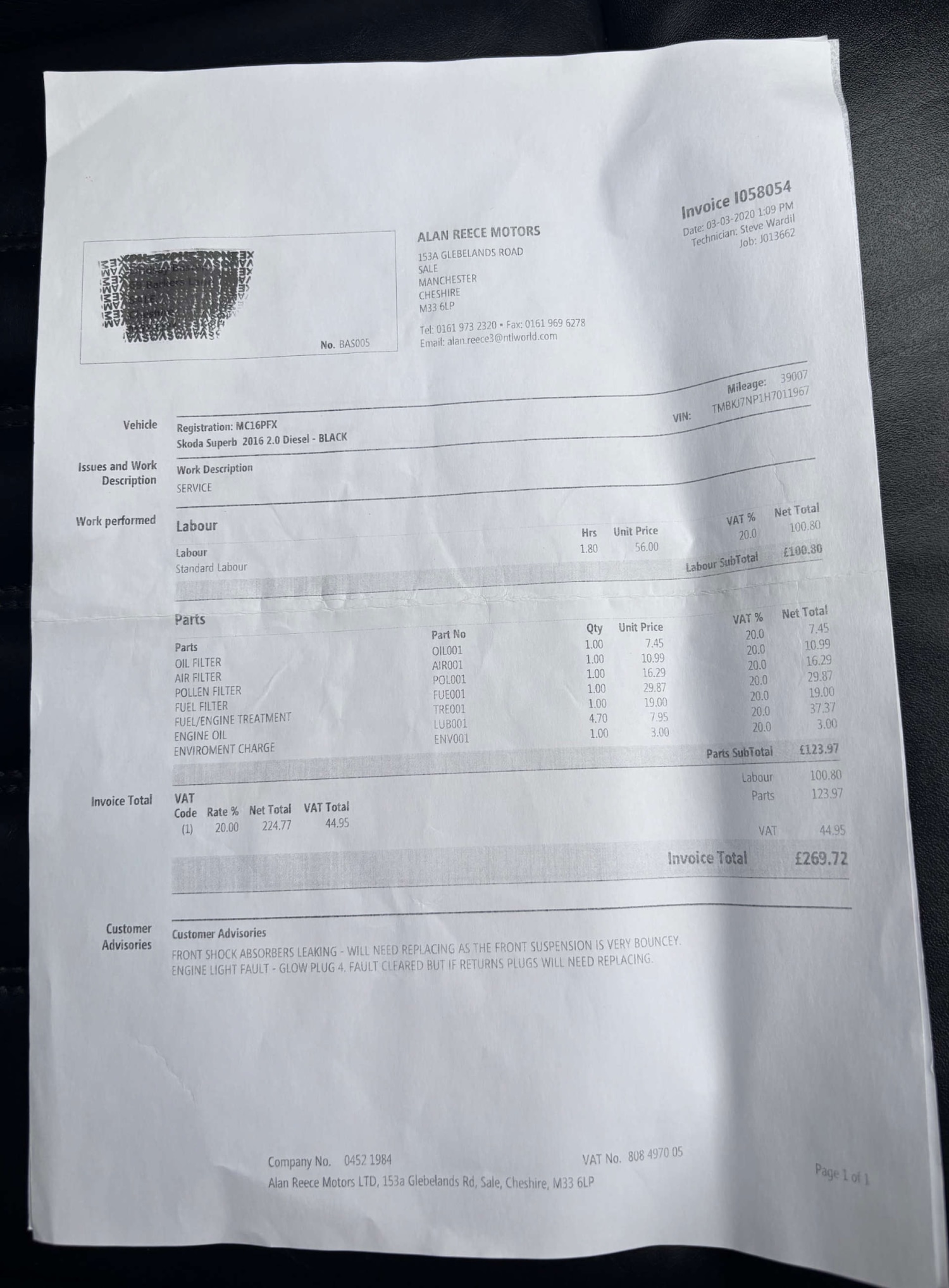 Used Skoda Superb 2016 for sale - 77558197: Photo 64