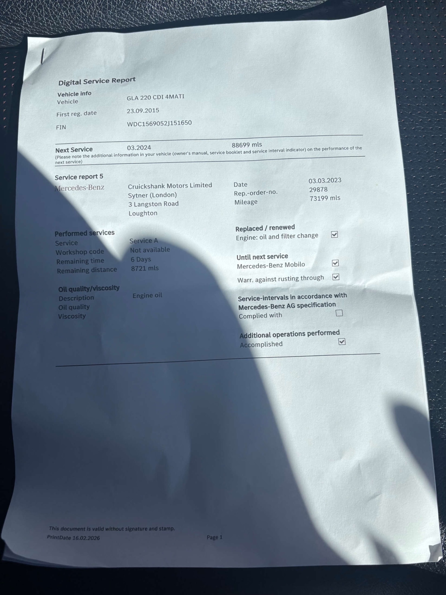 Used Mercedes-Benz GLA 2015 for sale - 78152290: Photo 52