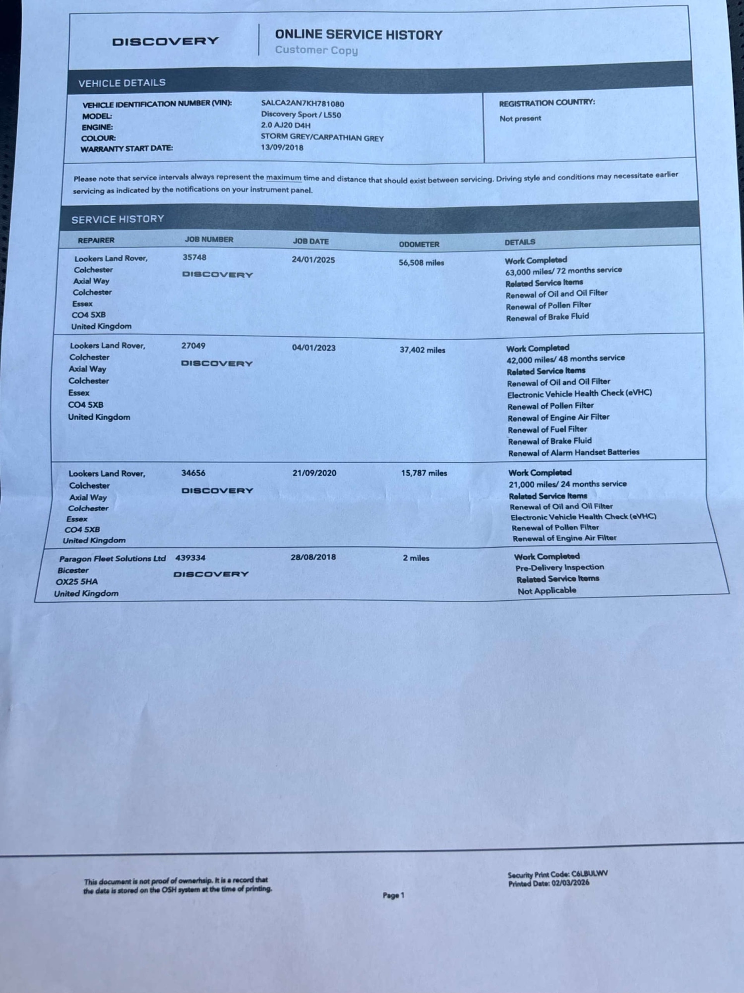 Used Land Rover Discovery Sport 2018 for sale - 78068079: Photo 65