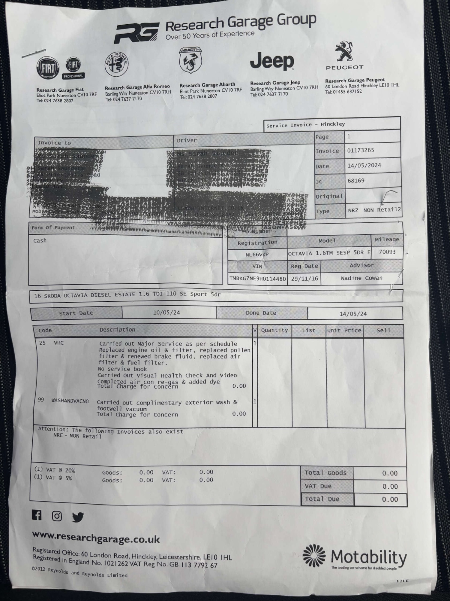 Used Skoda Octavia 2016 for sale - 76737874: Photo 54