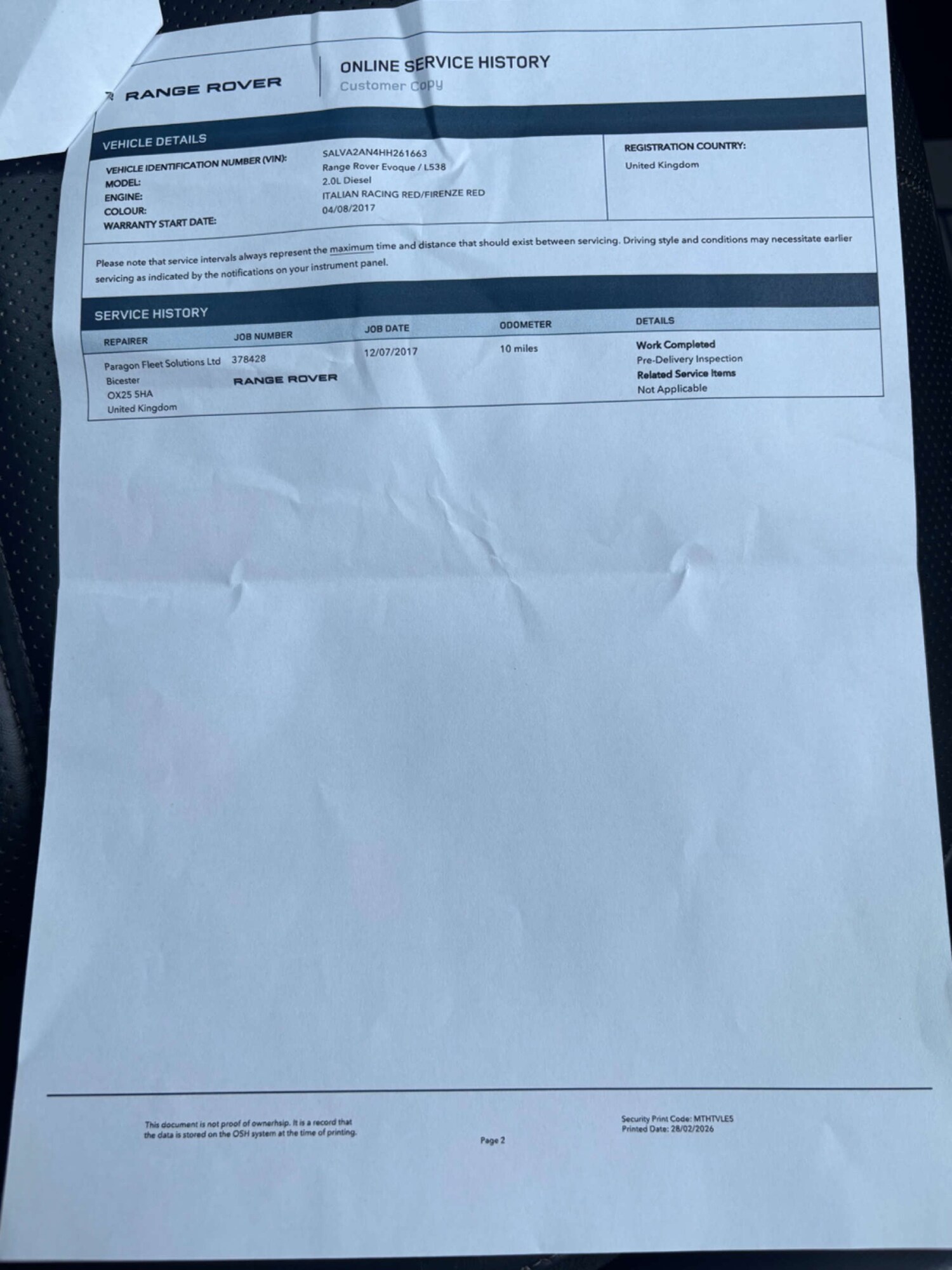 Used Land Rover Range Rover Evoque 2017 for sale - 78152303: Photo 68