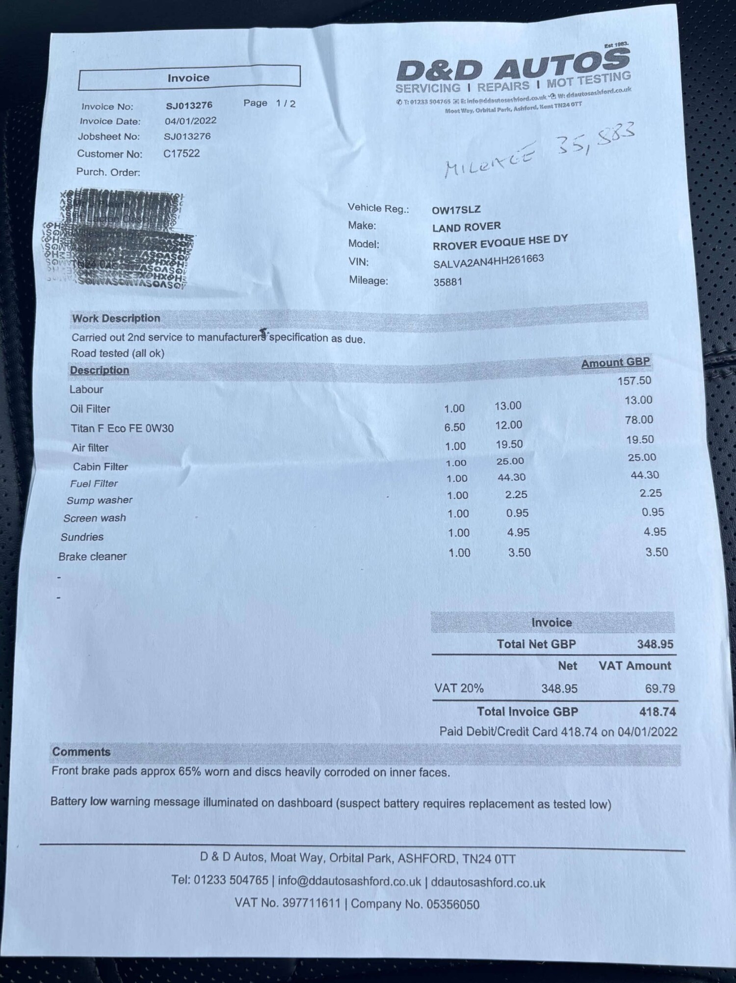 Used Land Rover Range Rover Evoque 2017 for sale - 78152303: Photo 69