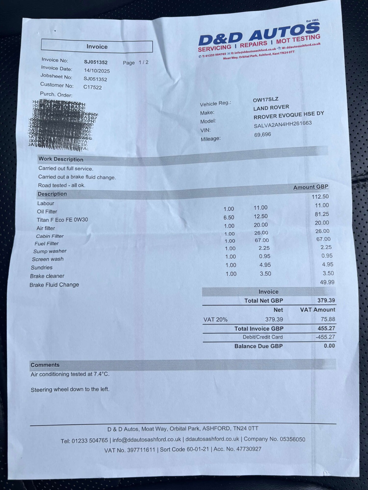 Used Land Rover Range Rover Evoque 2017 for sale - 78152303: Photo 70