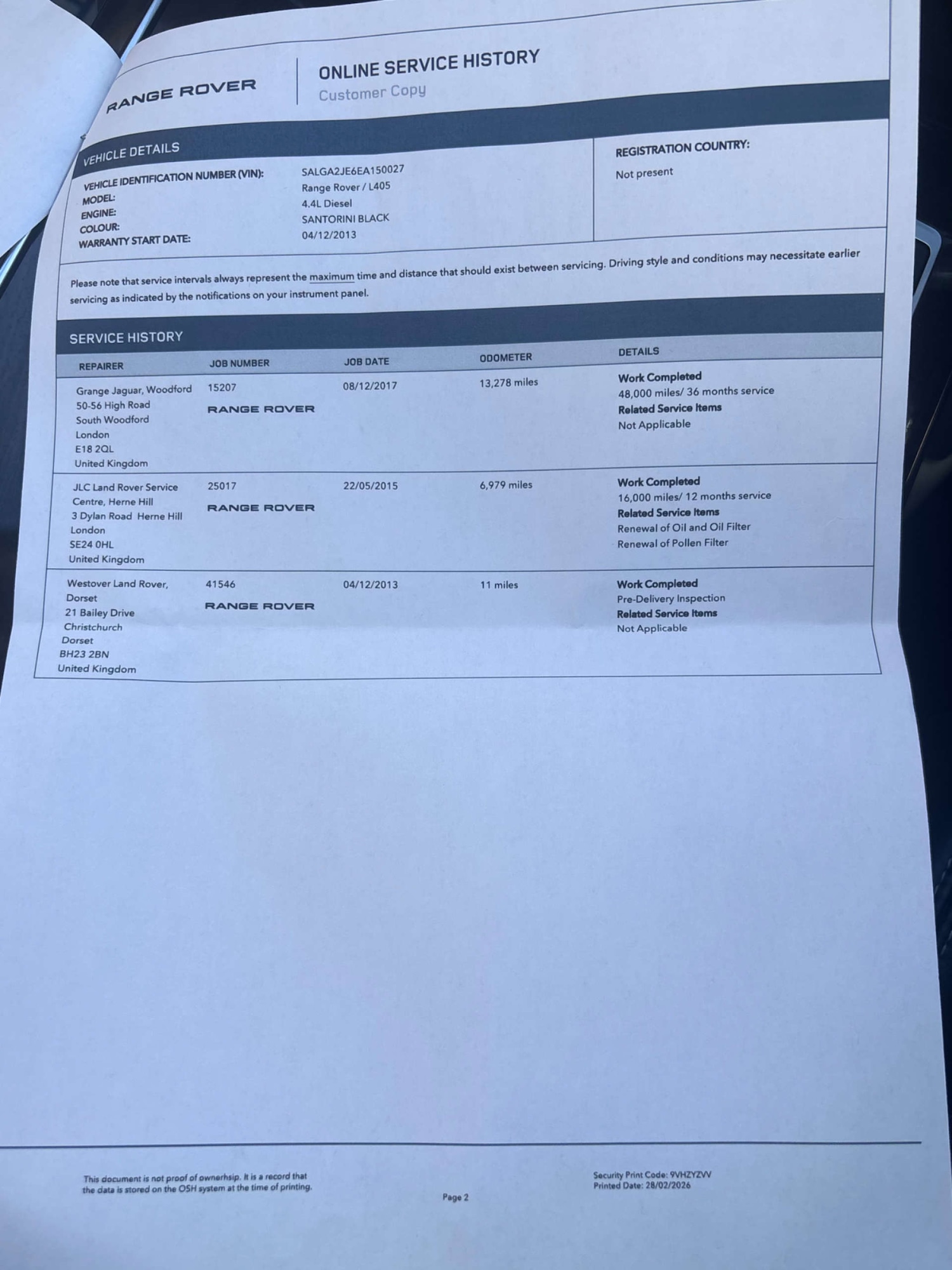 Used Land Rover Range Rover 2013 for sale - 78152299: Photo 74