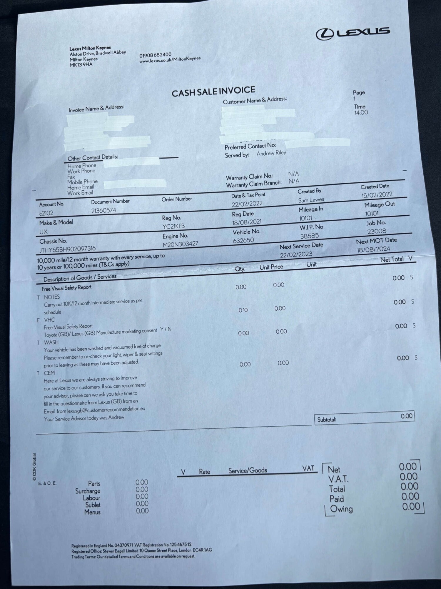 Used Lexus UX 2021 for sale - 78152310: Photo 55