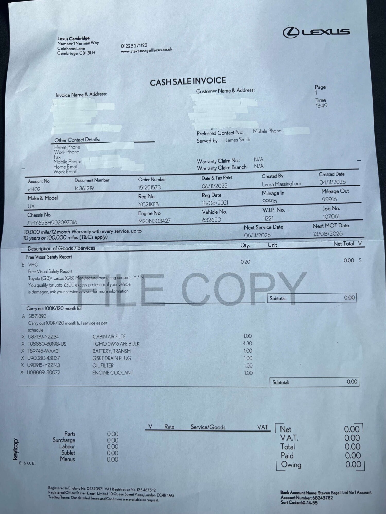 Used Lexus UX 2021 for sale - 78152310: Photo 56