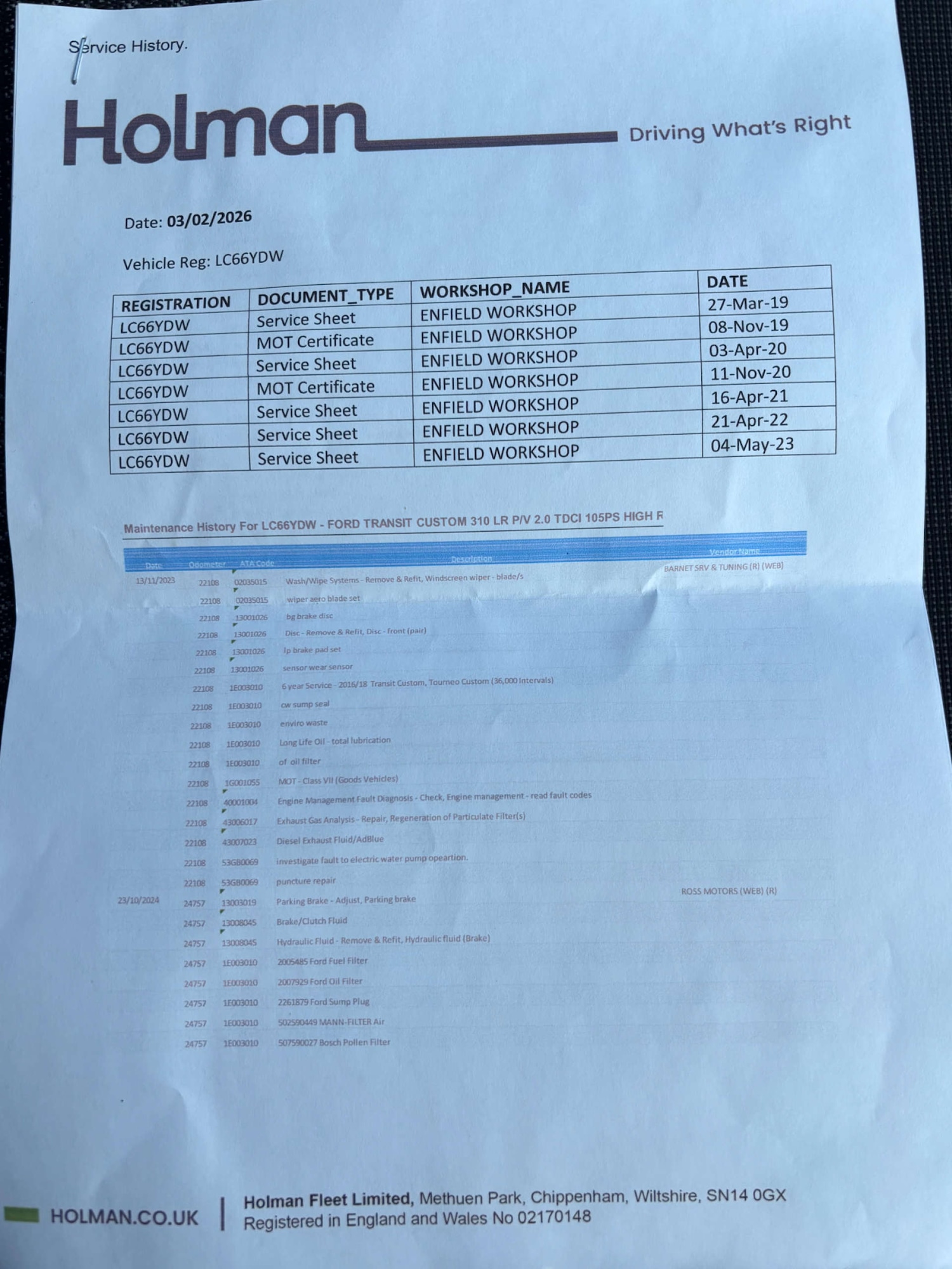 Used Ford Transit Custom 2016 for sale - 77889925: Photo 36