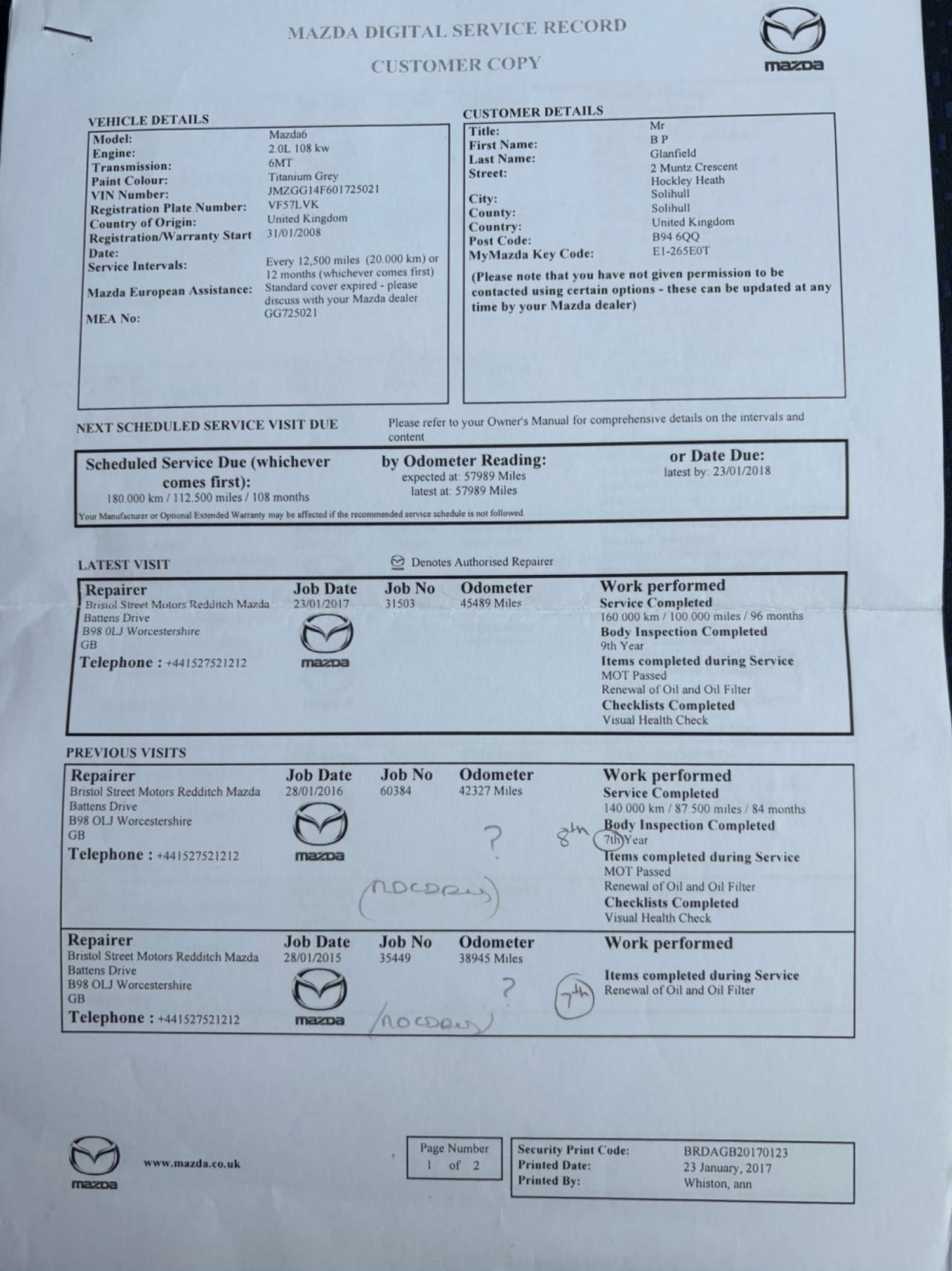 Used Mazda Mazda6 2008 for sale - 76751448: Photo 37