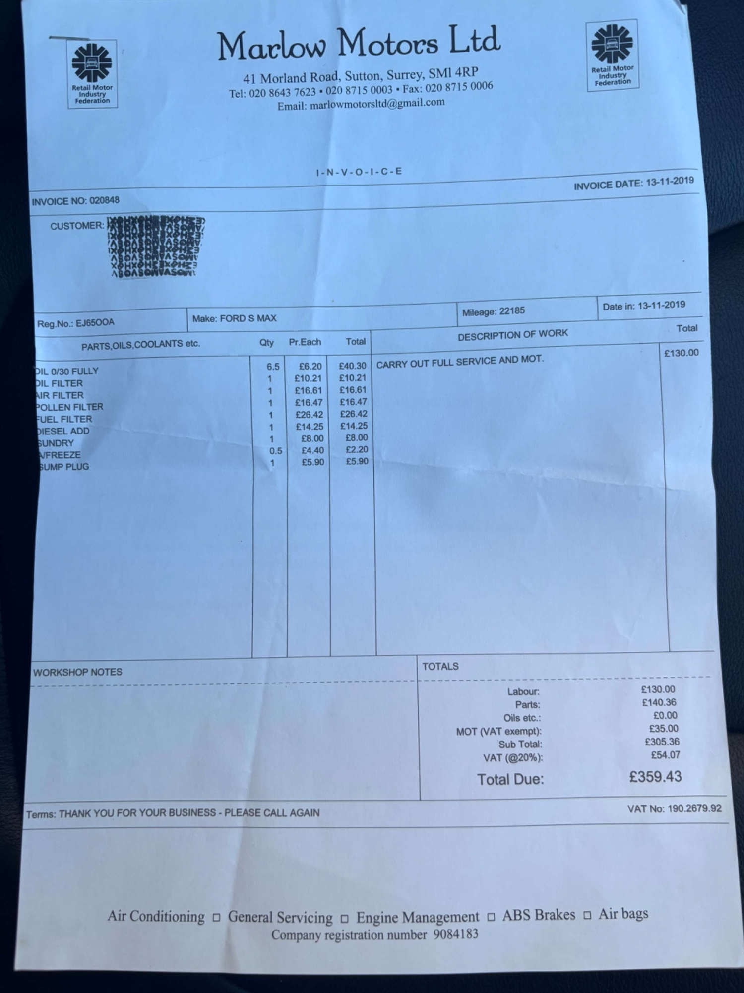 Used Ford S-Max 2015 for sale - 77393393: Photo 69