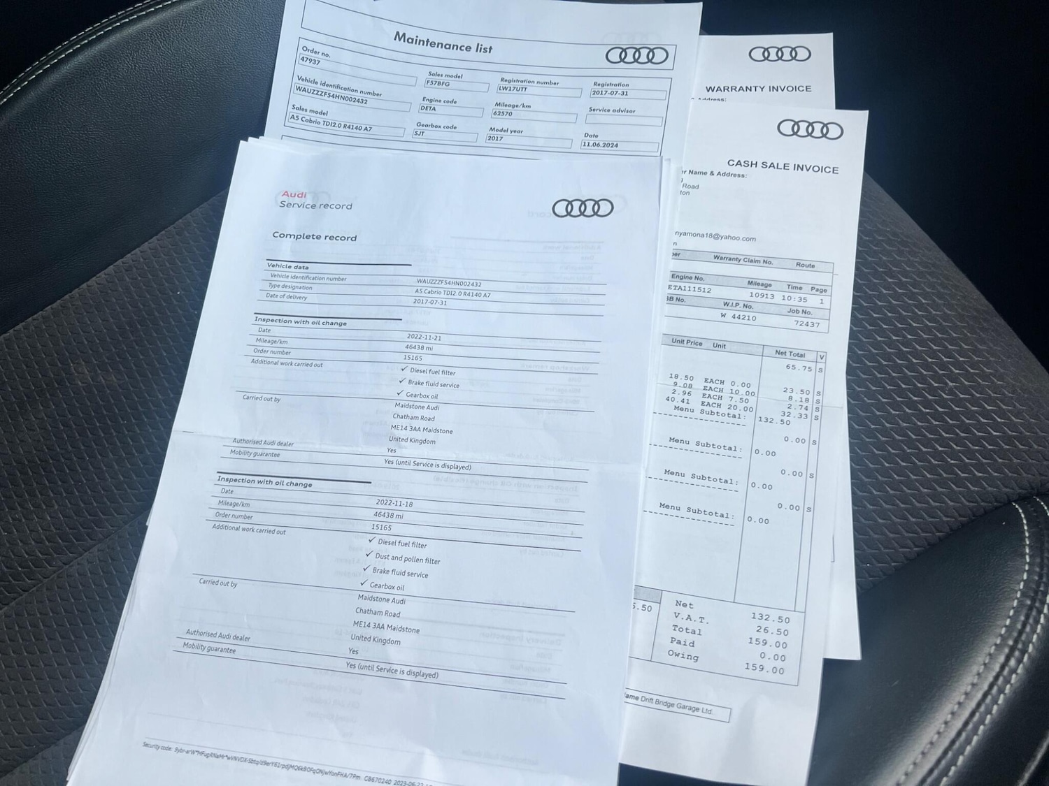 Used Audi A5 Cabriolet 2017 for sale - 77090891: Photo 30