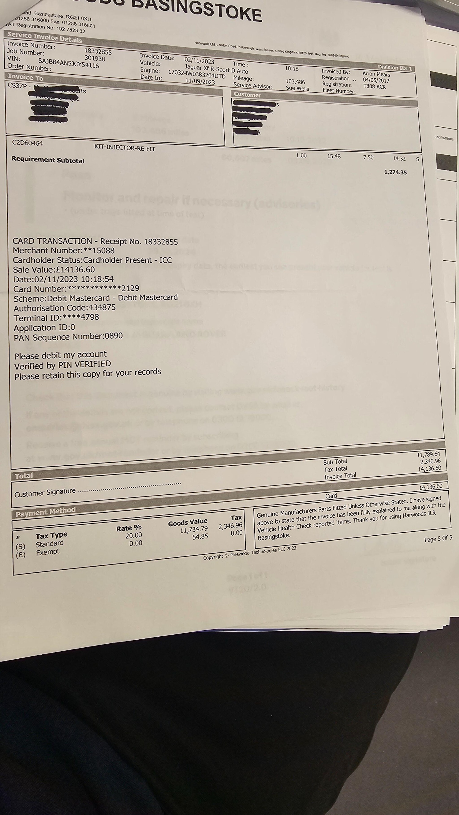 Used Jaguar XF 2017 for sale - 76898429: Photo 5