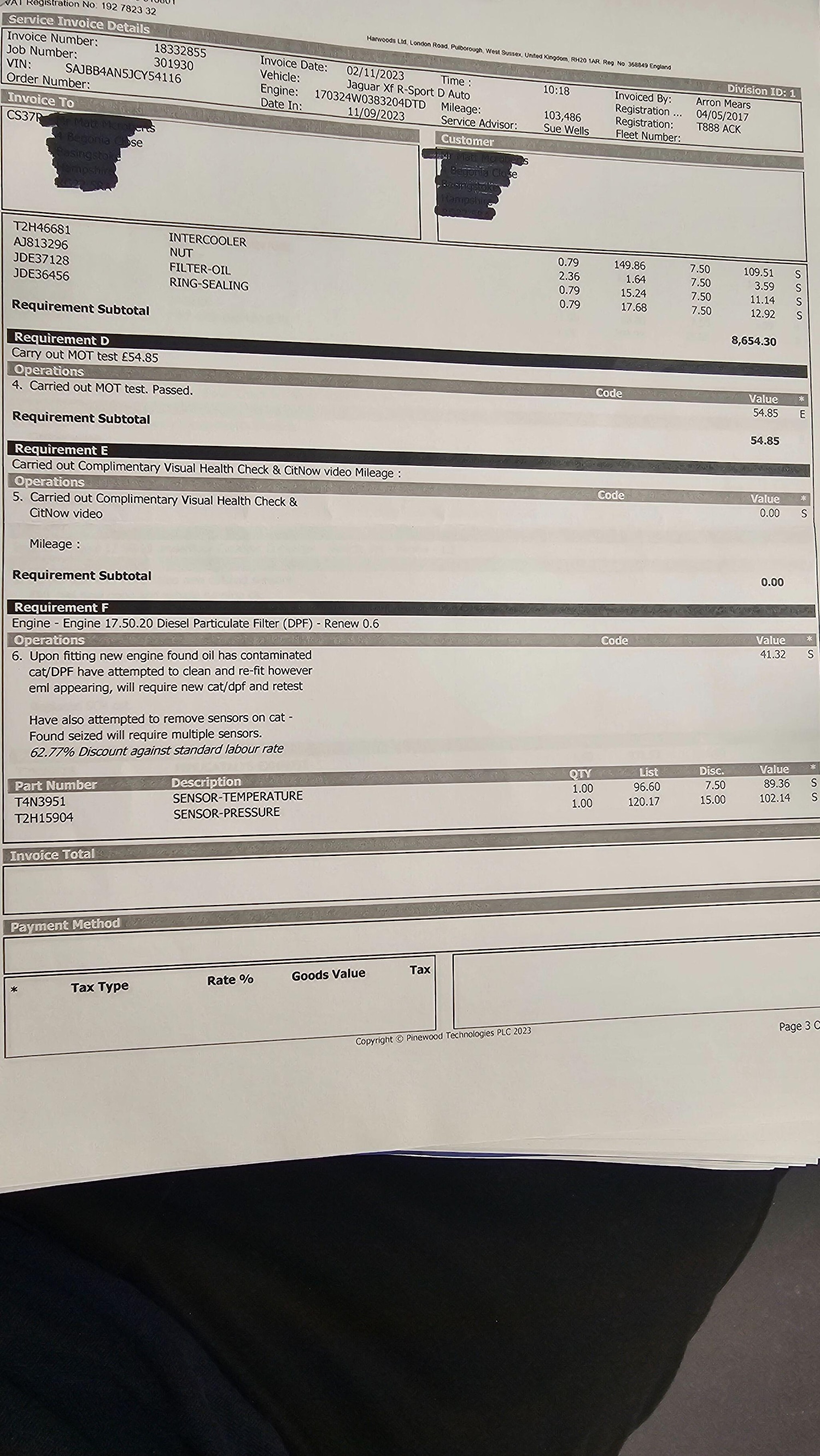 Used Jaguar XF 2017 for sale - 76898429: Photo 7