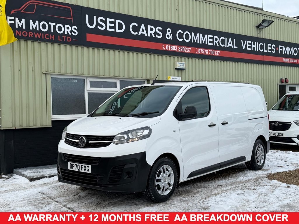 Used Vauxhall Vivaro 2021 for sale - 77122275: Photo 1