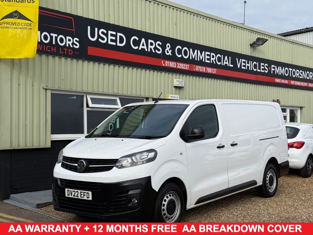 Used Vauxhall Vivaro 2022 for sale - 76323381: Photo 1