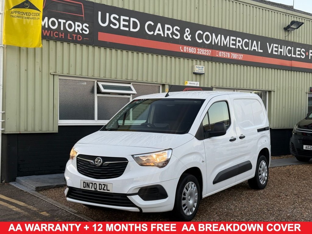 Used Vauxhall Combo 2020 for sale - 76784124: Photo 1