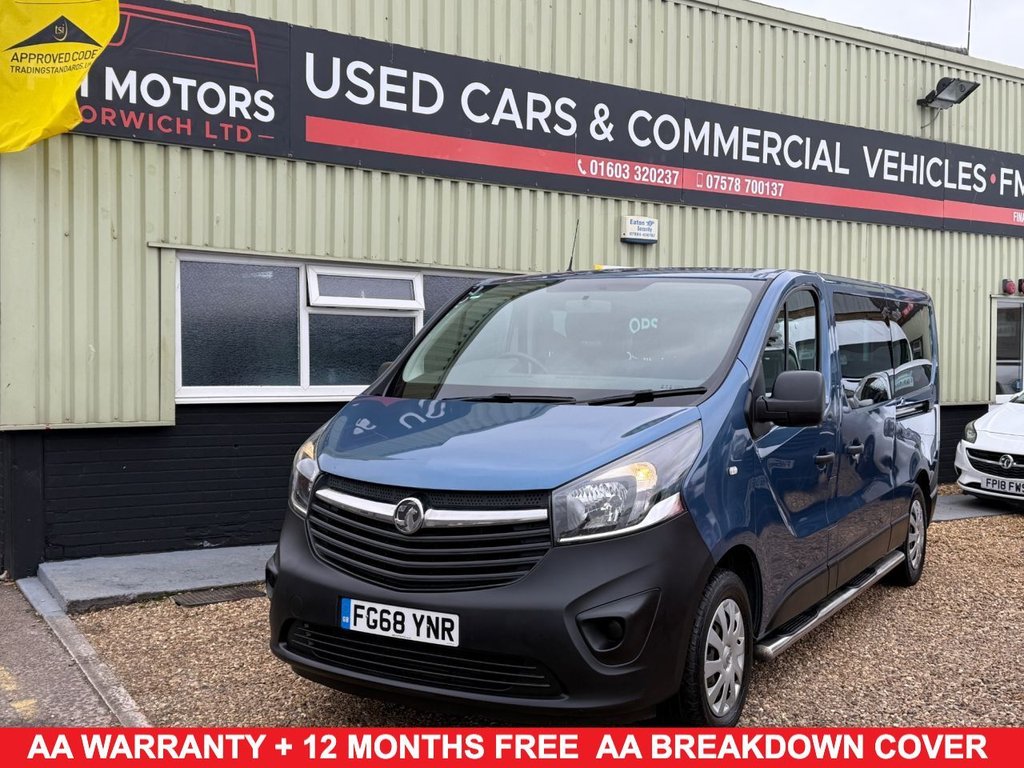 Used Vauxhall Vivaro 2019 for sale - 76406500: Photo 1
