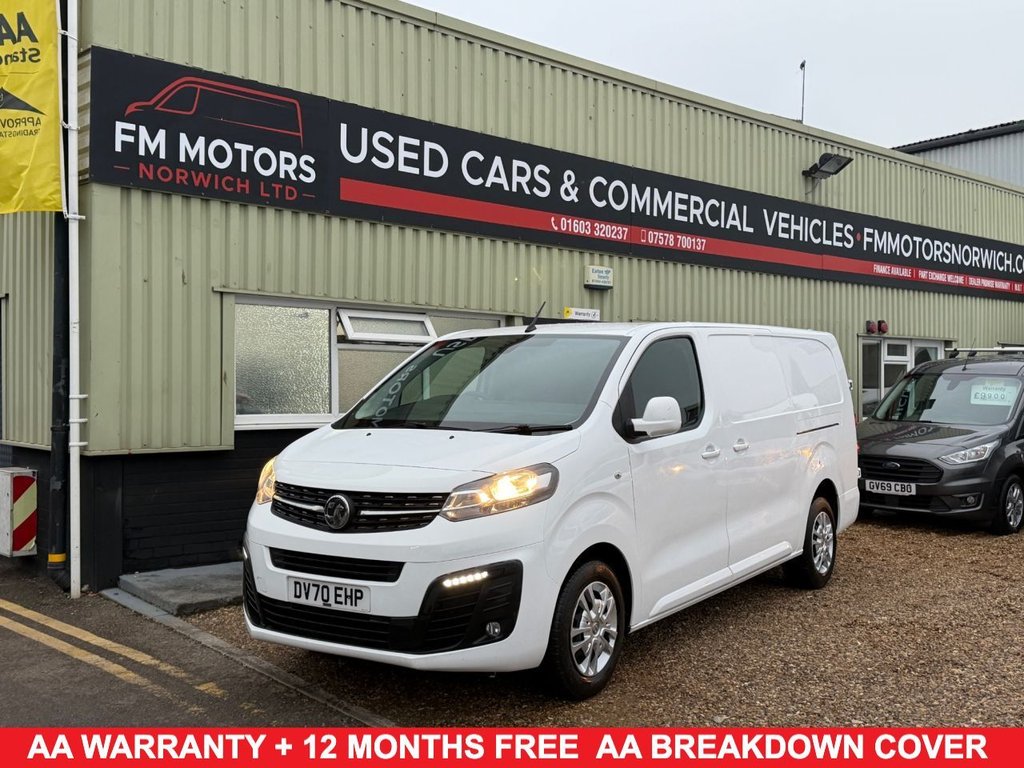 Used Vauxhall Vivaro 2020 for sale - 77408503: Photo 1