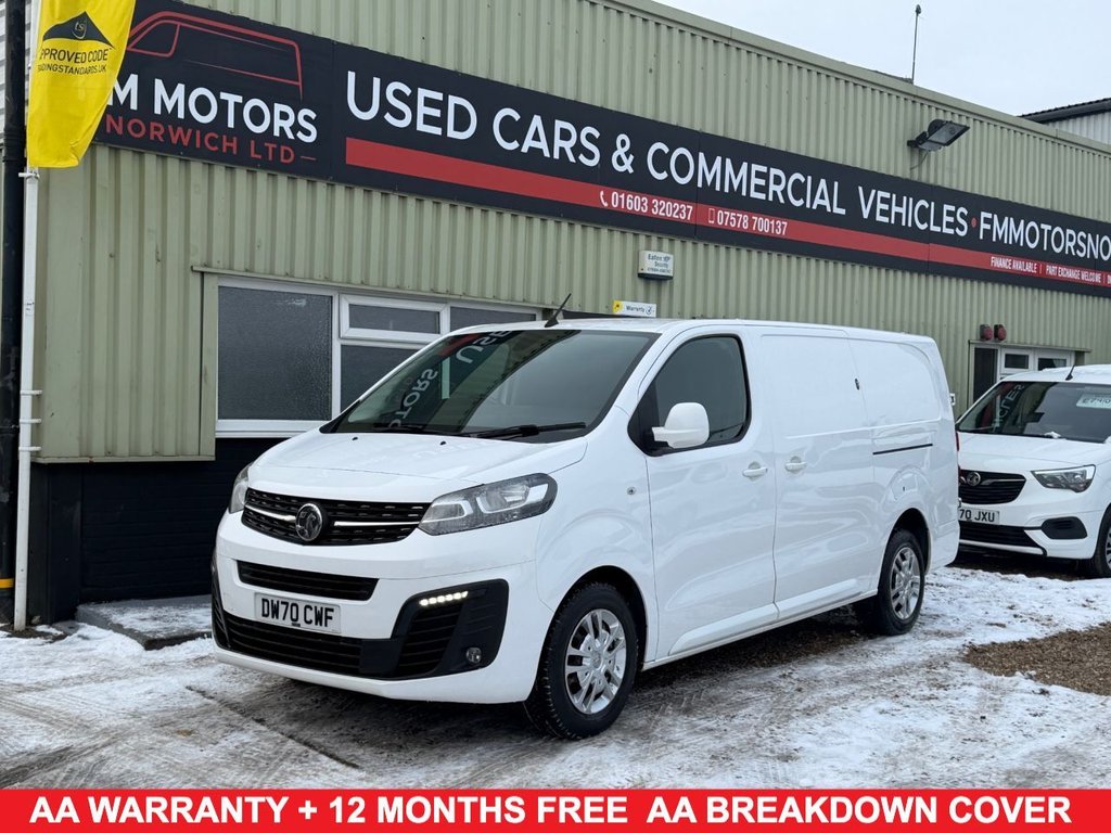 Used Vauxhall Vivaro 2021 for sale - 77122253: Photo 1