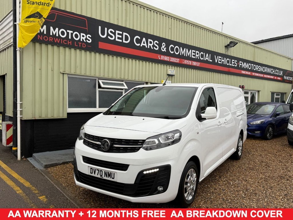 Used Vauxhall Vivaro 2020 for sale - 76768342: Photo 1