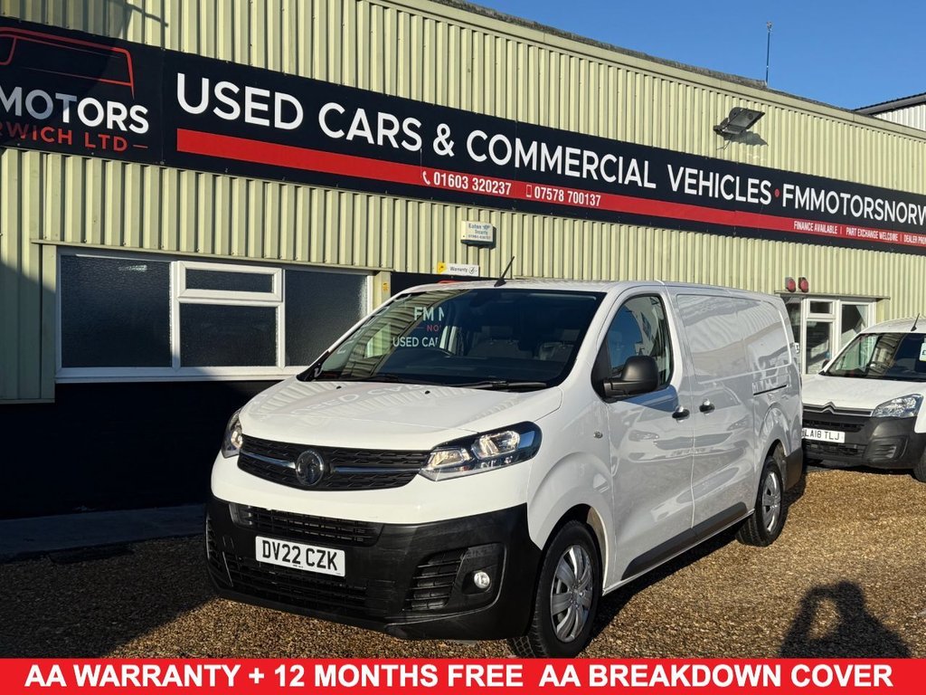 Used Vauxhall Vivaro 2022 for sale - 76642713: Photo 1