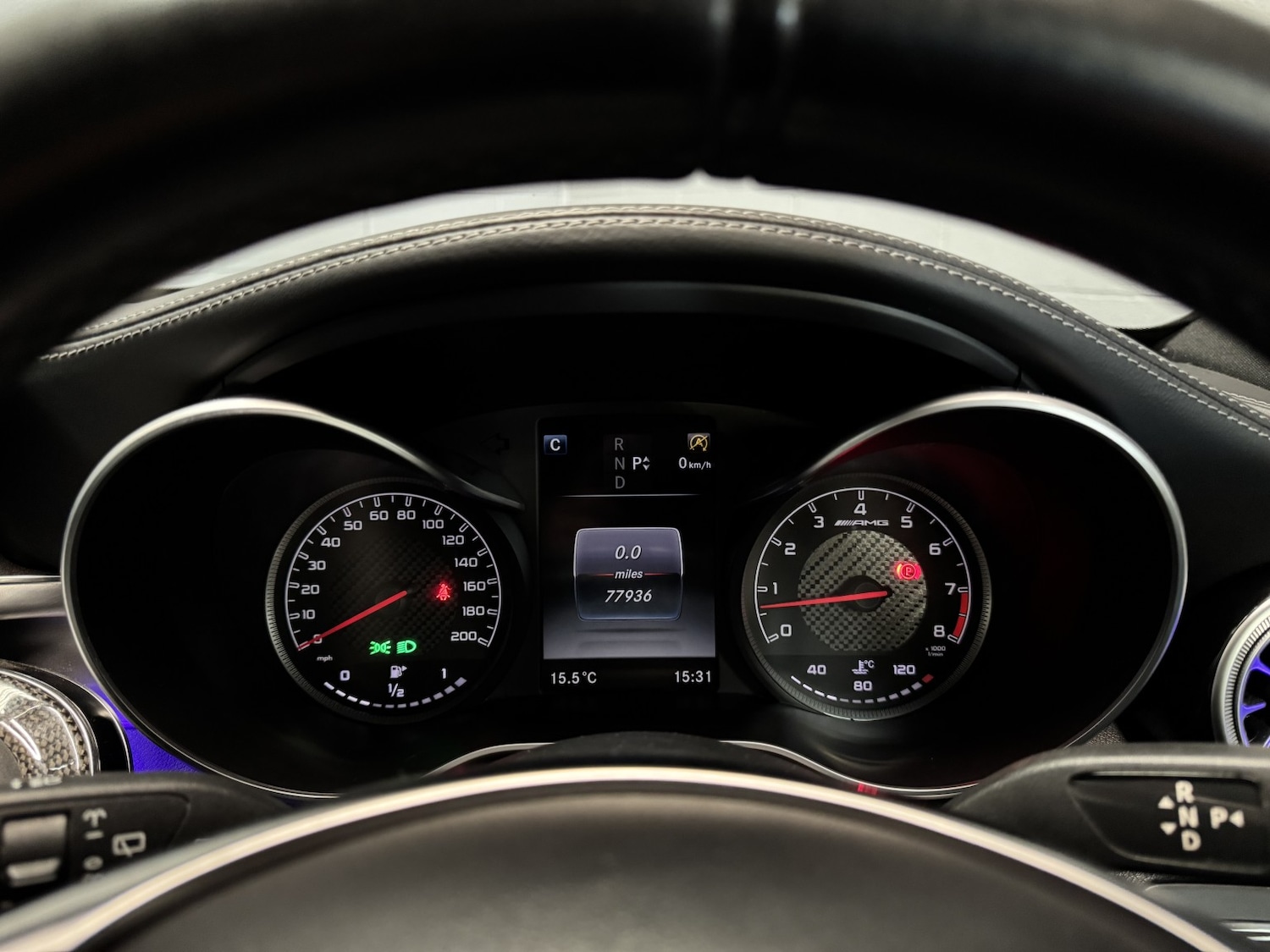 Used Mercedes-Benz C Class 2015 for sale - 77656329: Photo 58