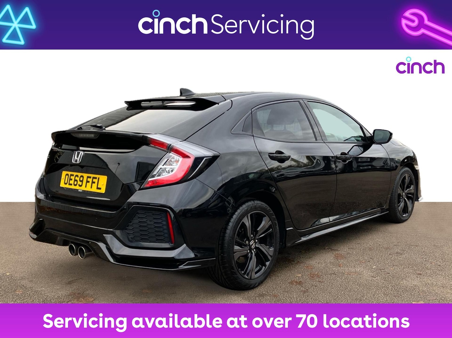 Used Honda Civic 2019 for sale - 76574893: Photo 3