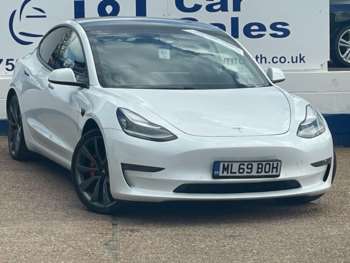 2019 (69) - (Dual Motor) Performance Saloon 4dr Electric Auto 4WDE (Performance Upgrade
