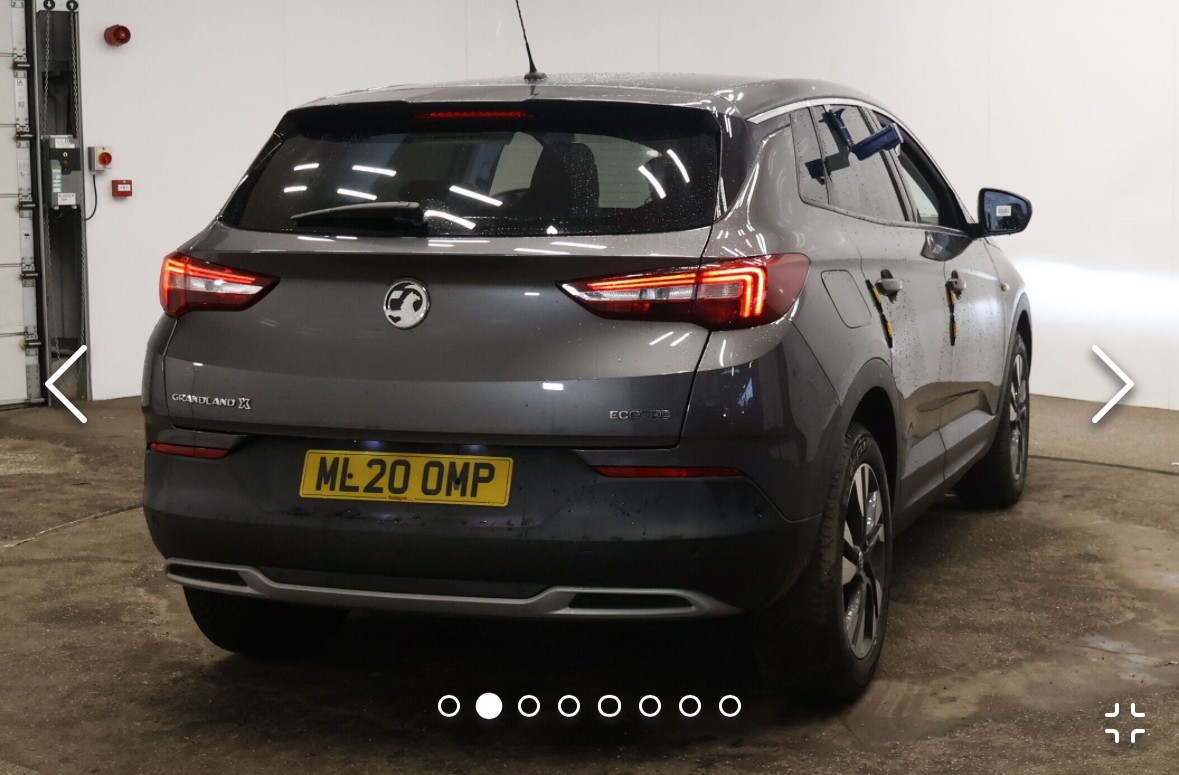 Used Vauxhall Grandland X 2020 for sale - 77423559: Photo 2