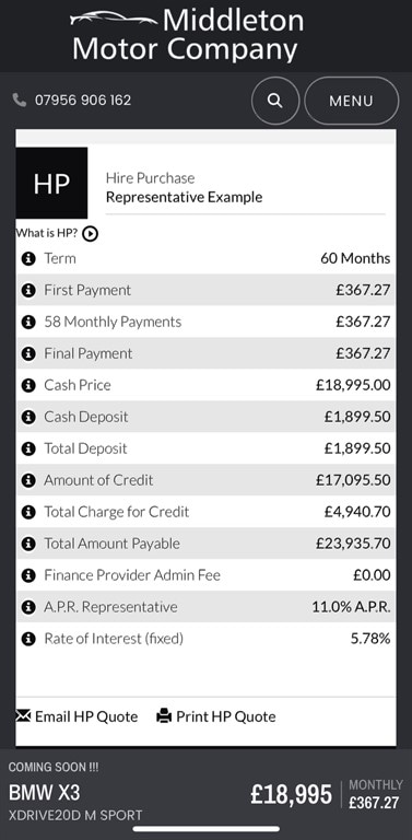 Used BMW X3 2020 for sale - 77235680: Photo 12