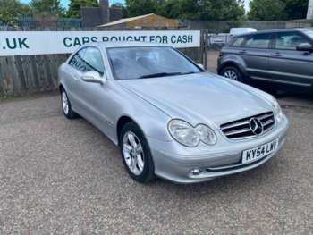 2004 (54) - 1.8 CLK200 Kompressor Avantgarde Coupe 2dr Petrol Automatic (214 g/km, 163