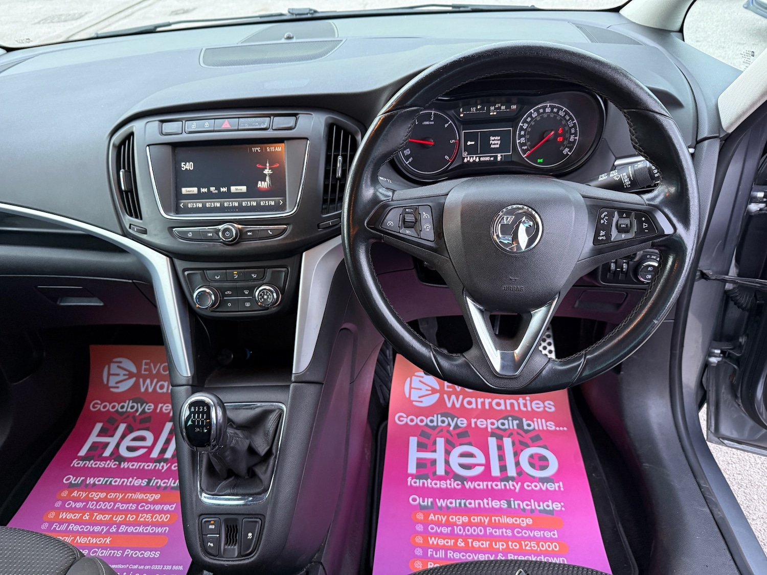 Used Vauxhall Zafira 2016 for sale - 78141755: Photo 18