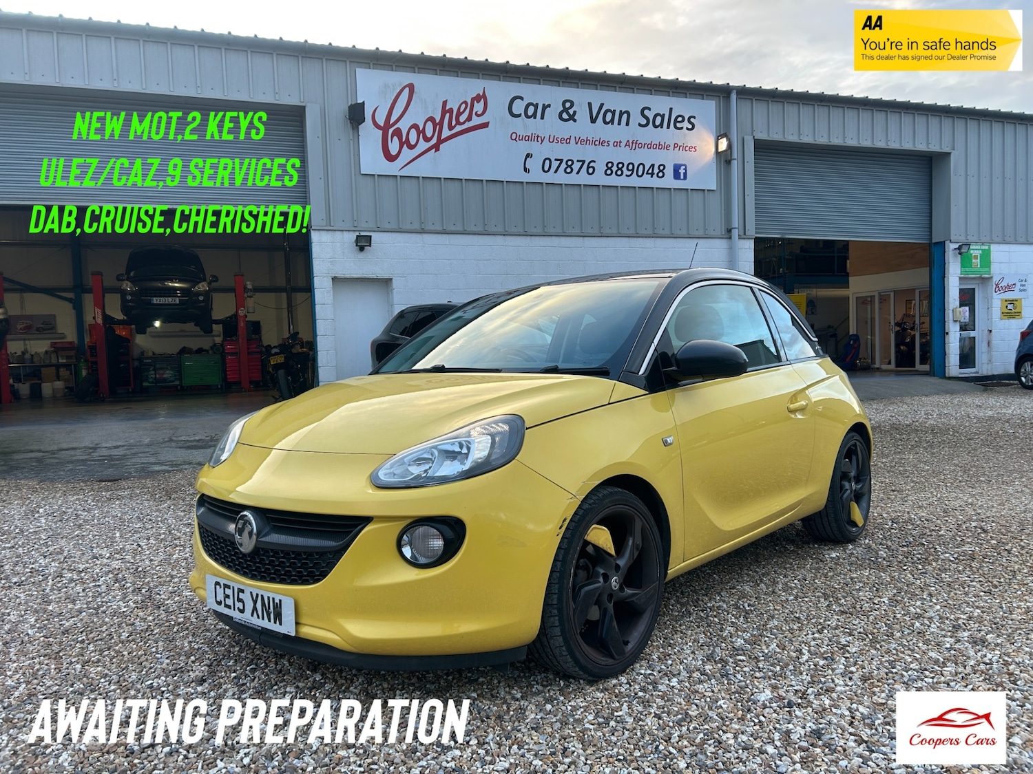 Used Vauxhall ADAM 2015 for sale - 77339810: Photo 1