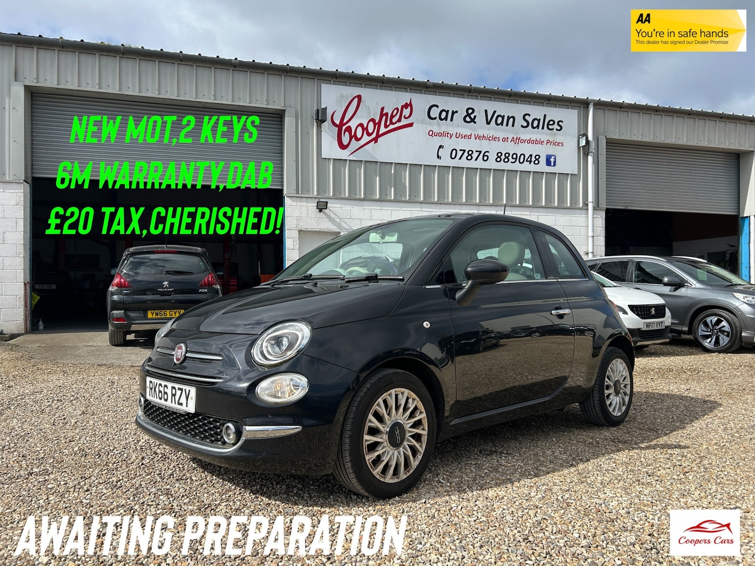 Used Fiat 500 2016 for sale - 78064589: Photo 1