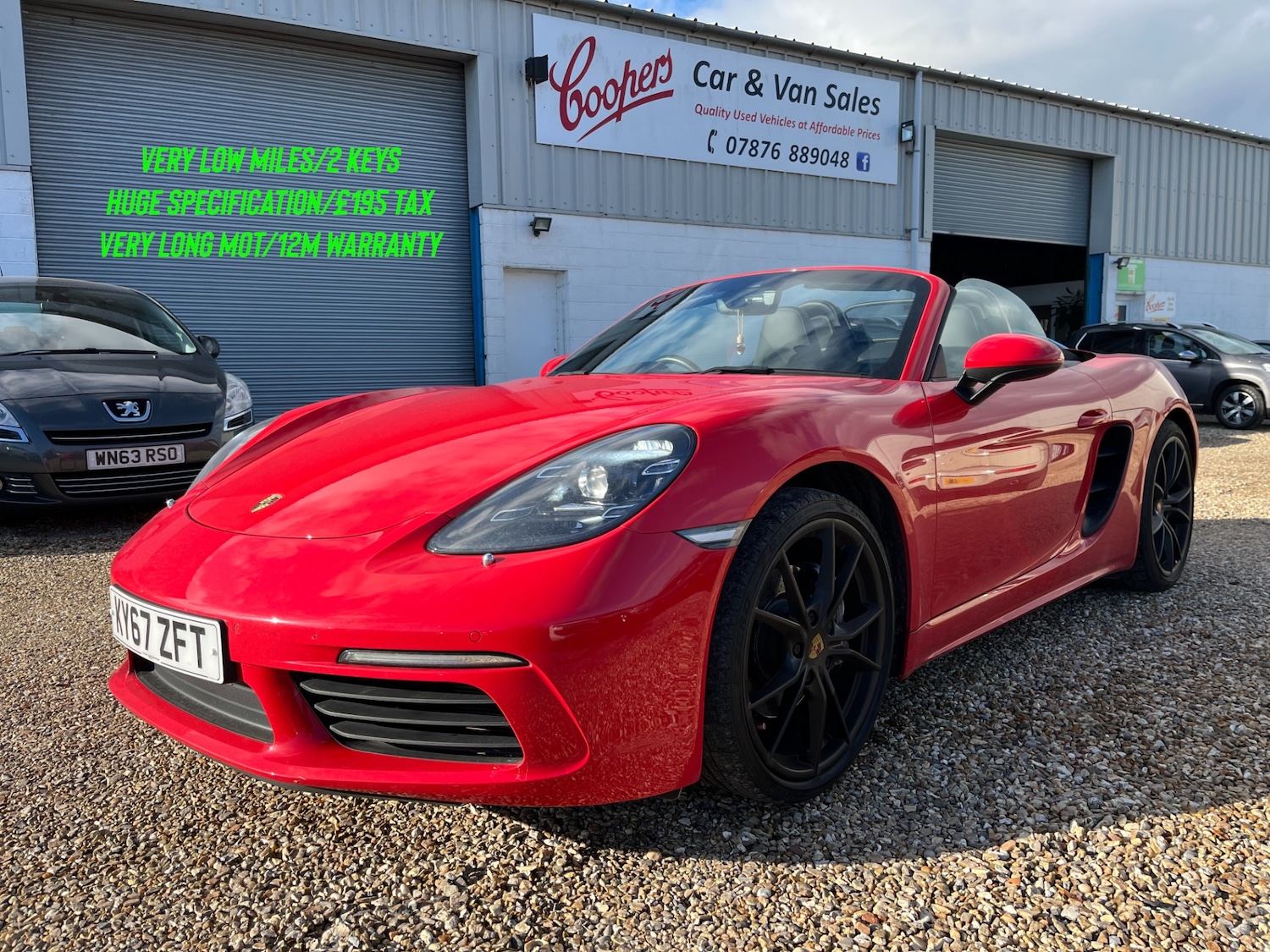 Used Porsche Boxster 2017 for sale - 76612602: Photo 1