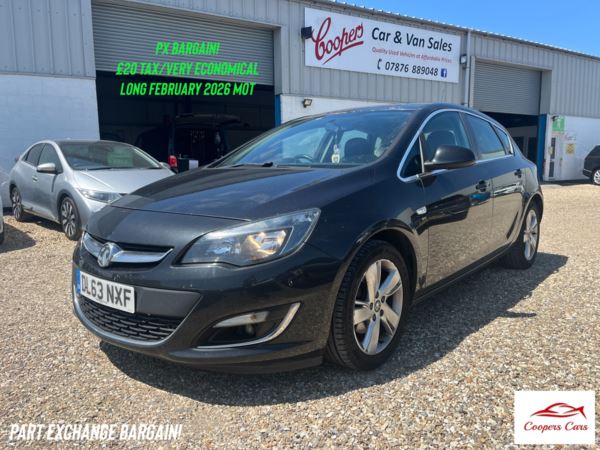 Cheap Vauxhall Astra 2014 (63) - 1.7 CDTi 16V ecoFLEX SRi 5dr [99g/km] [Start Stop] for sale in East Brent, Somerset