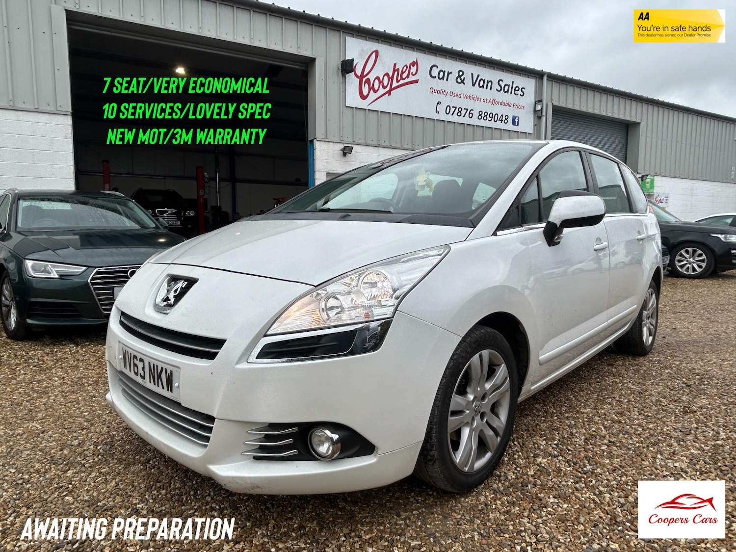 Used Peugeot 5008 2013 for sale - 76505051: Photo 1