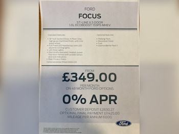 2026 - 1.0 155ps EcoBoost Hybrid mHEV ST-Line 5dr