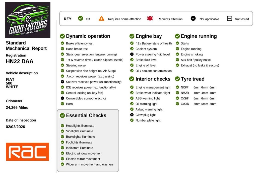 Used Fiat 500 2022 for sale - 77452210: Photo 19