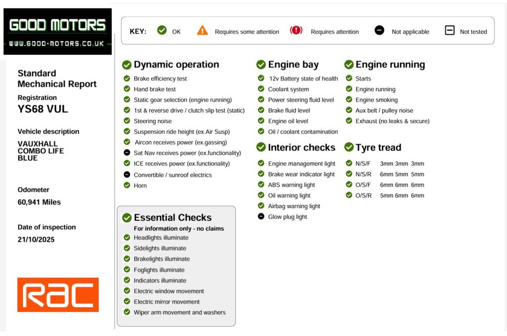 Used Vauxhall Combo Life 2019 for sale - 77026760: Photo 12