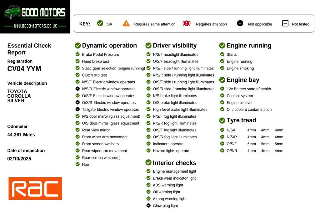 Used Toyota Corolla 2004 for sale - 76740110: Photo 6