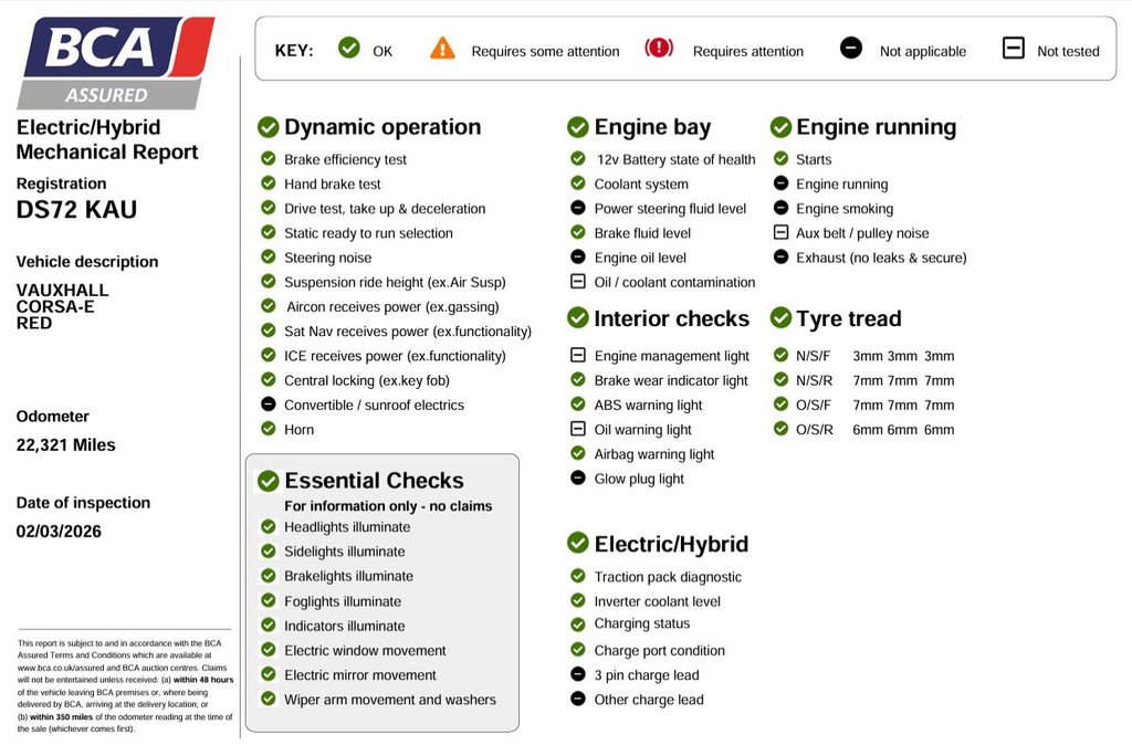 Used Vauxhall Corsa Electric 2022 for sale - 77991451: Photo 9
