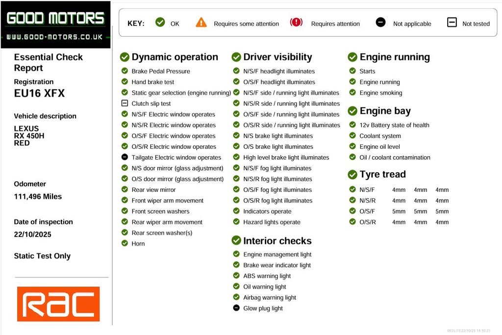 Used Lexus RX 2016 for sale - 76744405: Photo 8