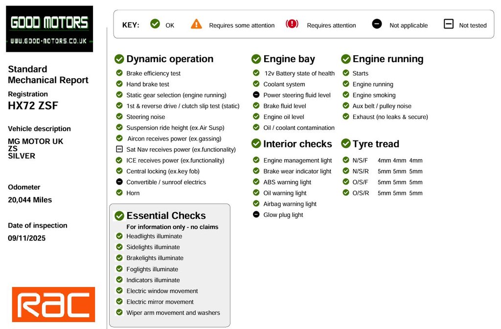 Used MG MG ZS 2022 for sale - 77080447: Photo 8