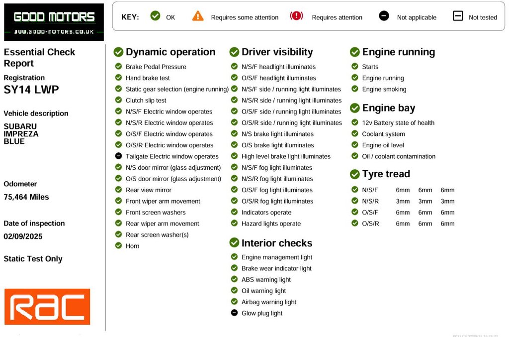 Used Subaru Impreza 2014 for sale - 76740053: Photo 9