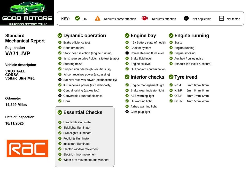 Used Vauxhall Corsa 2022 for sale - 76923758: Photo 16