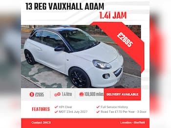 Used Vauxhall ADAM 2013 for sale - 79562142: Photo