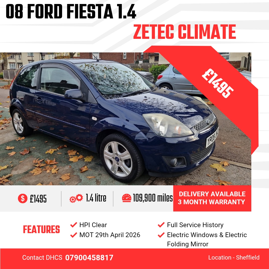 Used Ford Fiesta 2008 for sale - 76494138: Photo 1