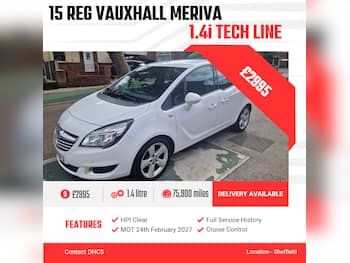 Used Vauxhall Meriva 2015 for sale - 79679548: Photo