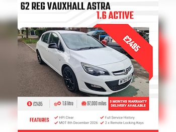 Used Vauxhall Astra 2012 for sale - 76879653: Photo